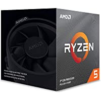 Los mejores  - AMD Ryzen 5 3600X - Procesador con ventilador Wraith Spire- Temp. máx.: 95°C